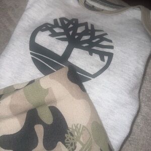 Timberland Gray and Camouflage Set